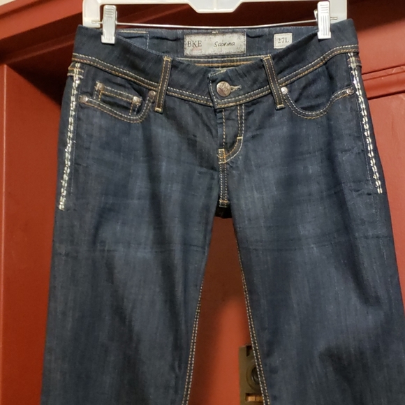 Jeans Jeana Bke Denim Sabrina Size 27 L 